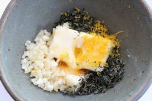 Ingredients to Make Garlic Herb Butter